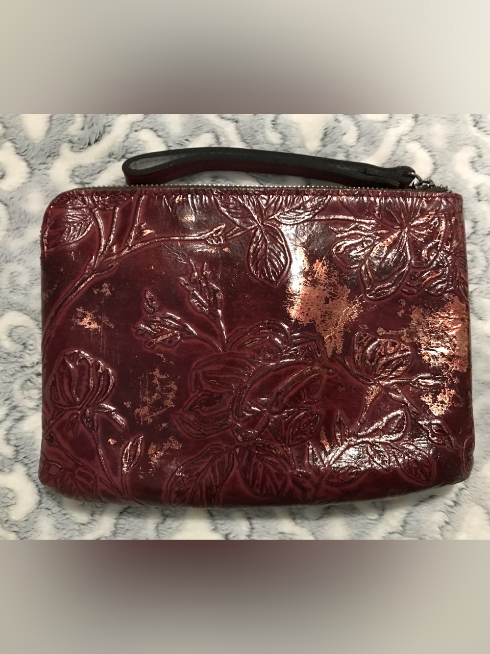 Patricia Nash Cassini Wristlet RED